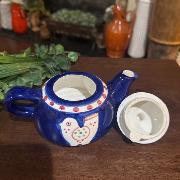 Solimene Vietri Italy Campagna style teapot. - Picture 6 of 9